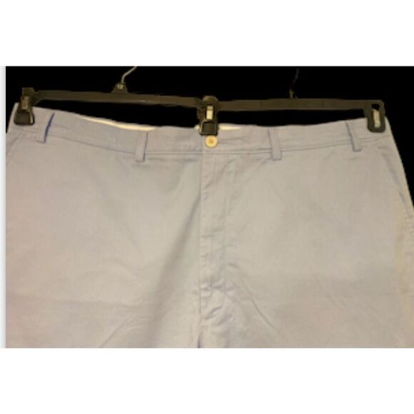 Roundtree & Yorke Men’s Classic Shorts Sx 48 Lt. Blue Cotton/Spandex Blend - Picture 4 of 8